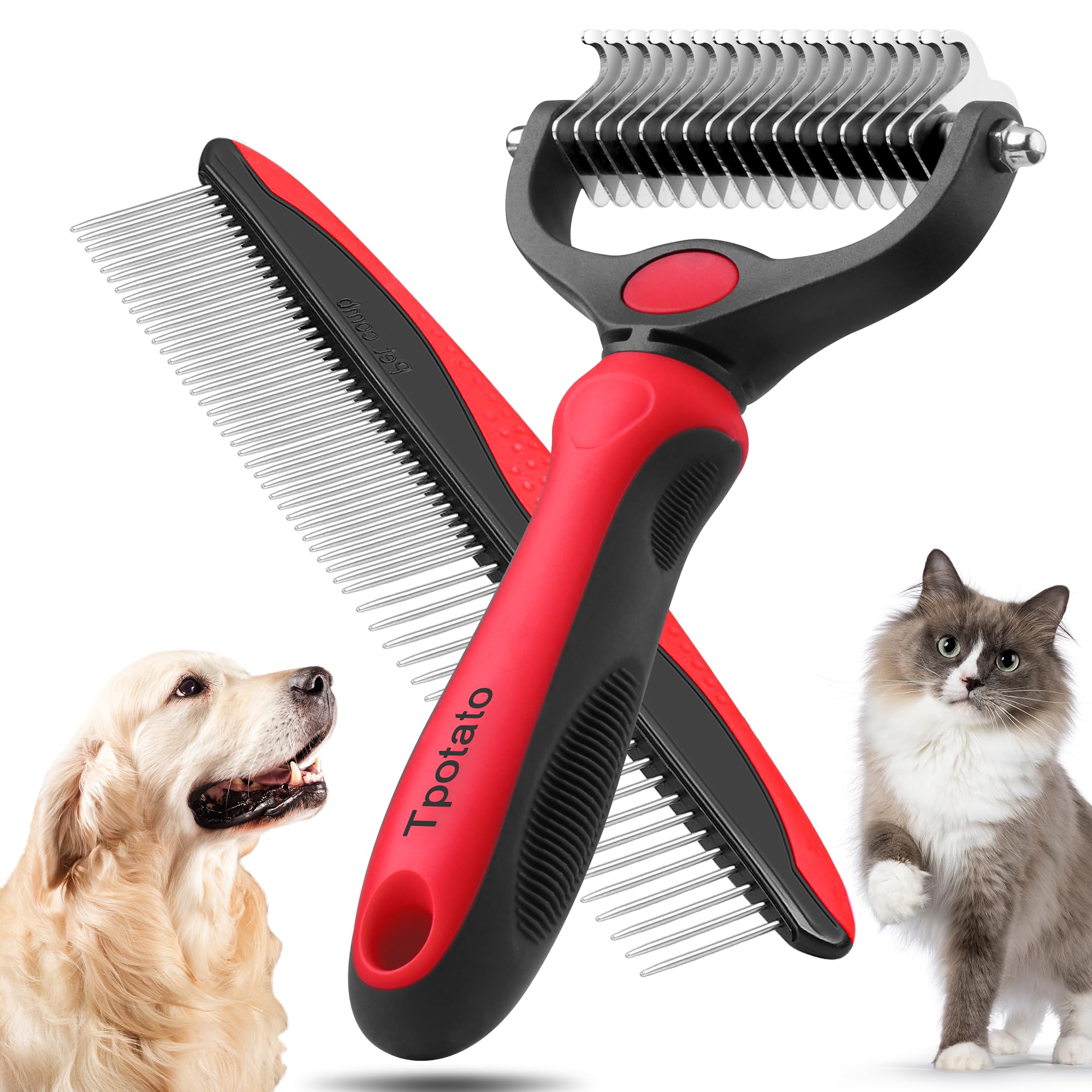 Furella Deshedding Brush & Undercoat Rake