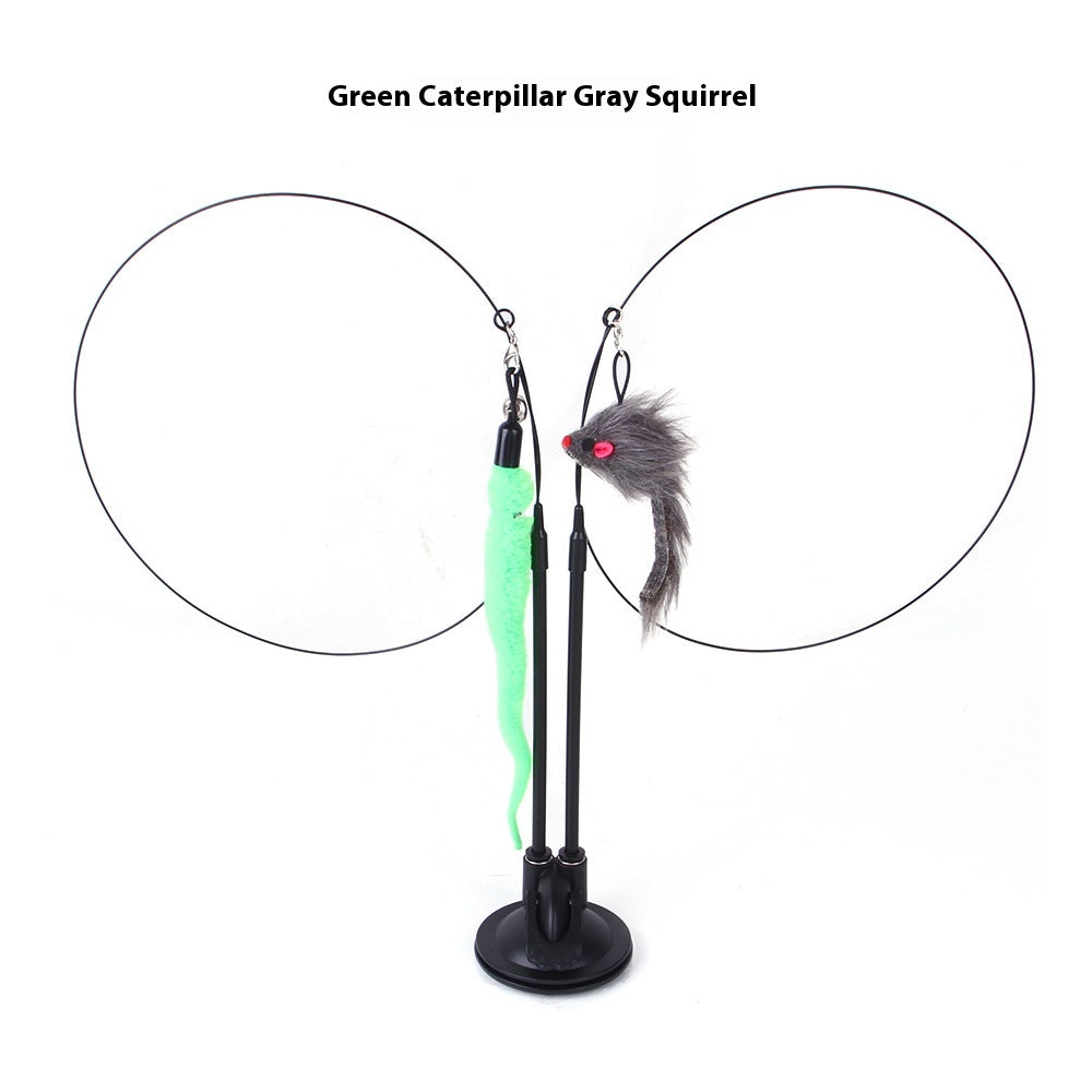 Furella Suction-Cup Cat Teaser Toy