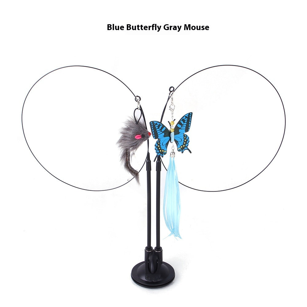 Furella Suction-Cup Cat Teaser Toy