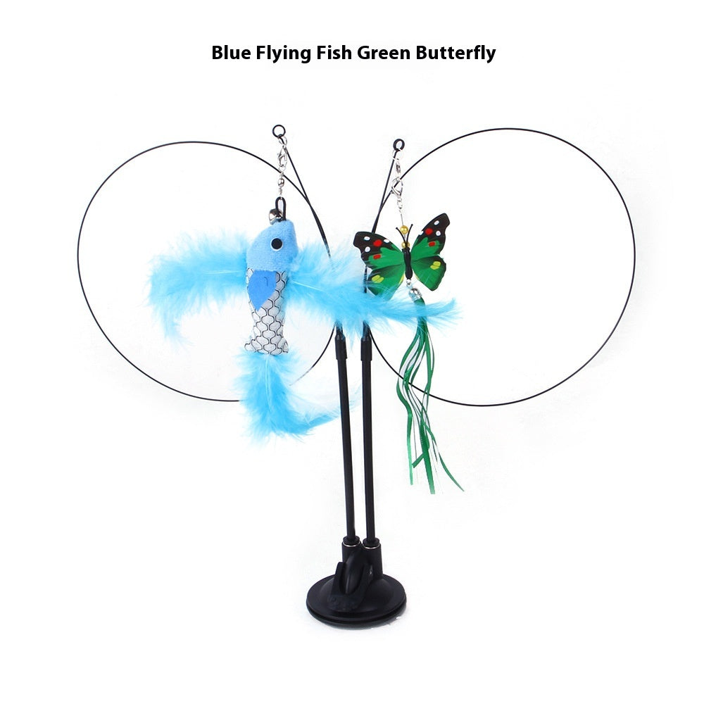 Furella Suction-Cup Cat Teaser Toy