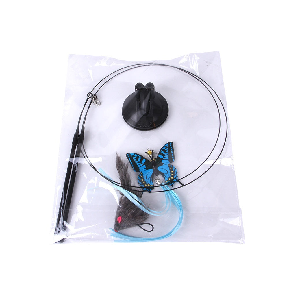 Furella Suction-Cup Cat Teaser Toy