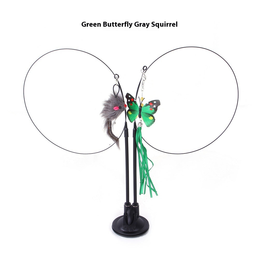 Furella Suction-Cup Cat Teaser Toy